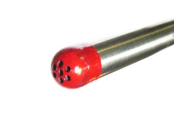 Combined seven-hole probe with static pressure ring