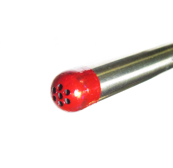Combined seven-hole probe with static pressure ring