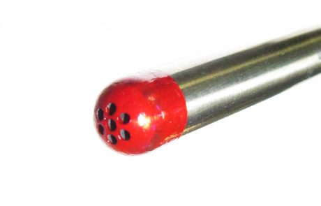 Combined seven-hole probe with static pressure ring